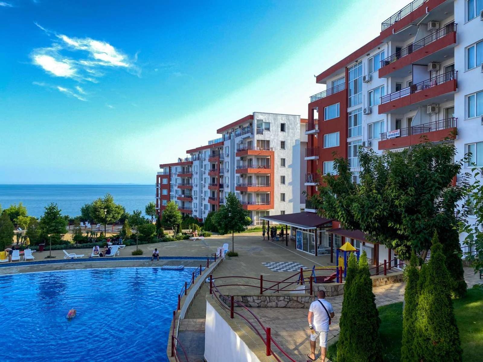 Panorama Fort Beach, Фамилно студио Deluxe Свети-Влас Экстерьер фото